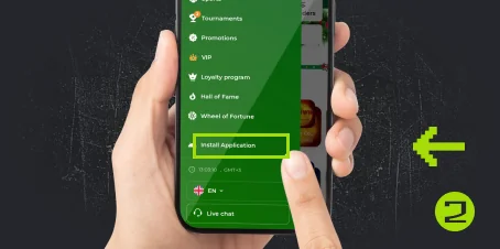 Schermata del processo di installazione dell'APK di Verde Casino su un dispositivo Android